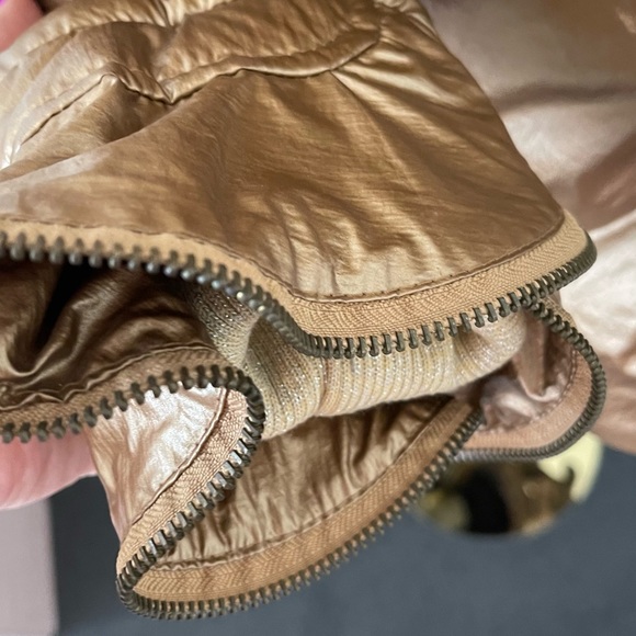 Just Cavalli Gold Puffer Jacket - Picture 10 of 16